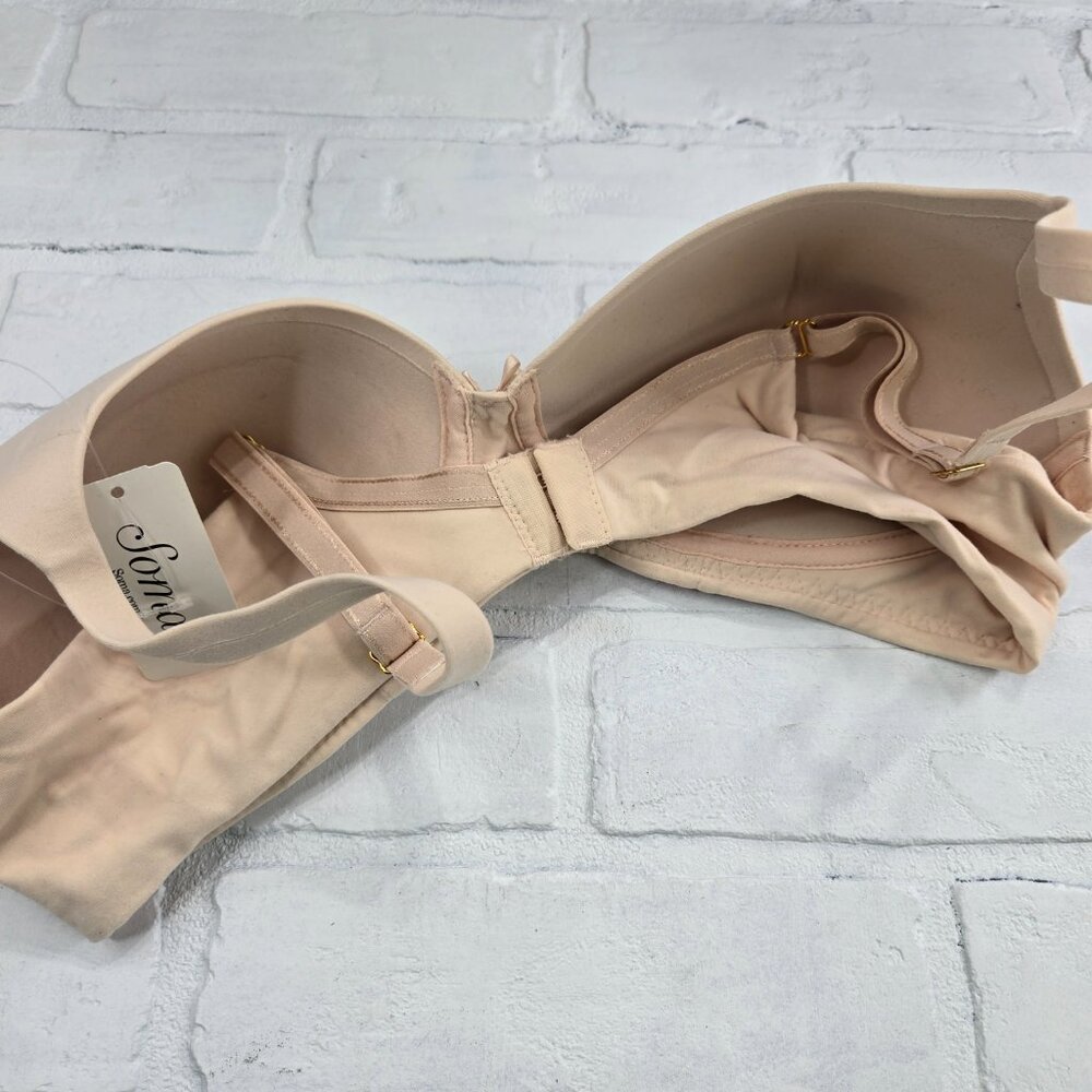 NWT Soma Embraceable Wireless Bra Light Nude 36B - Picture 2 of 6